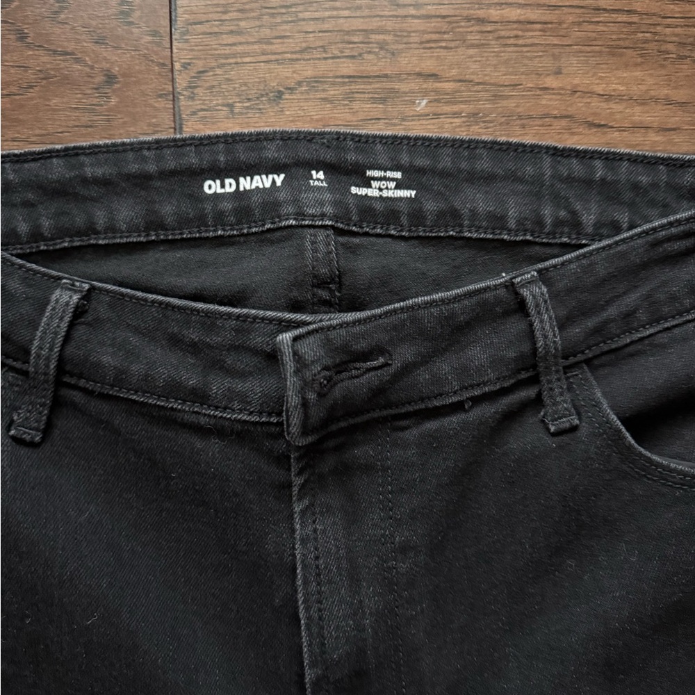 Distressed Blue Jeans - Picture 10 of 16